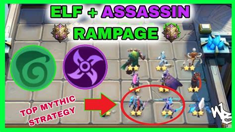 ELF ASSASSIN COMBO SYNERGY MAGIC CHESS BEST STRATEGY Mobile