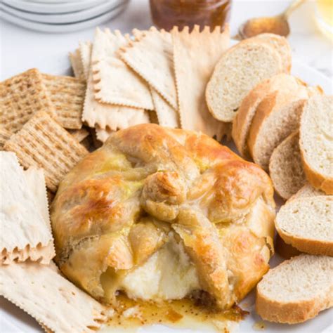 Baked Brie With Fig Jam Recipe Girl