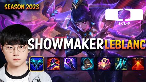 DK Showmaker LEBLANC Vs TWISTED FATE Mid Patch 13 17 KR Ranked YouTube