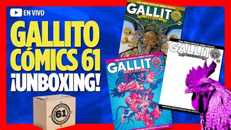 Llegaron los libros Gallito Cómics 61 es una realidad Lo mejor del