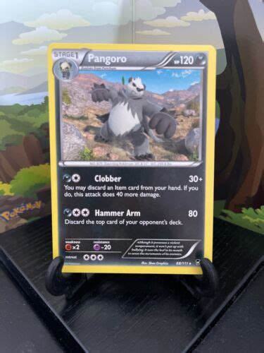 Pangoro 68 111 Furious Fists Rare Pokemon Card TCG LP MP EBay