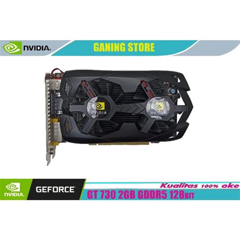 Jual Vga Geforce Gt Gb Gddr Bit Shopee Indonesia