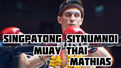 Singpatong Sitnumnoi Muay Thai Mathias 7Muaythaigym Pad Work มวย