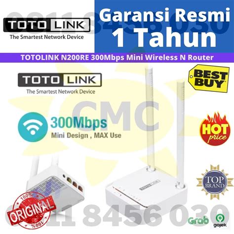 Jual Totolink Mini Wireless N Router Mbps N Re V Resmi Shopee