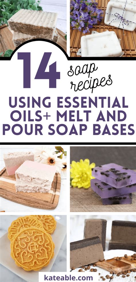 16 Best Melt And Pour Soap Recipes Using Essential Oils