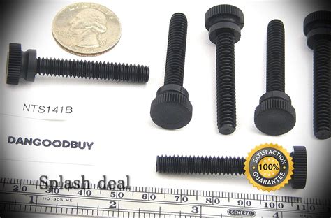 Amazon 4 Nylon Thumb Screws With Shoulder Knurled Head 1 4 20 Inch