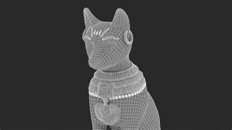 Egyptian Cat Goddess Bastet D Model By Frezzy