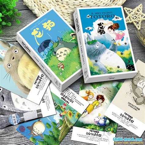 Hayao Miyazaki Ghibli Postcards Collectible 30 Pcs Set Ghibli Merch