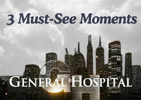 General Hospital Spoilers 3 Must See GH Moments Week Of Sept 30