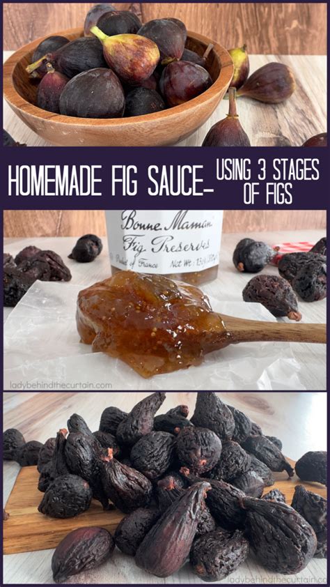 Homemade Balsamic Fig Sauce