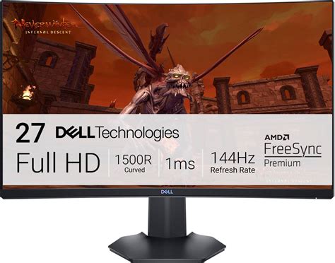 Questions And Answers Dell S2721hgf 27 Gaming Led Curved Fhd Freesync