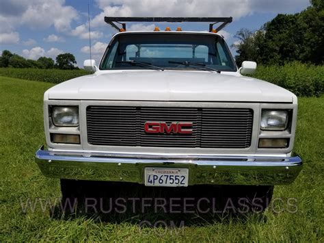 1989 89 Gmc V3500 1 One Ton V30 Square Body 4x4 Four Wheel Drive