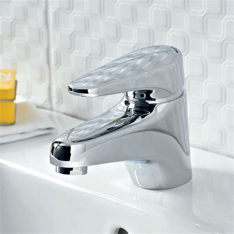 Bristan Jute Basin Mixer With Eco Click Chrome Ju Ebas C At