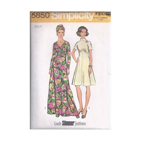 Simplicity 5850 Etsy