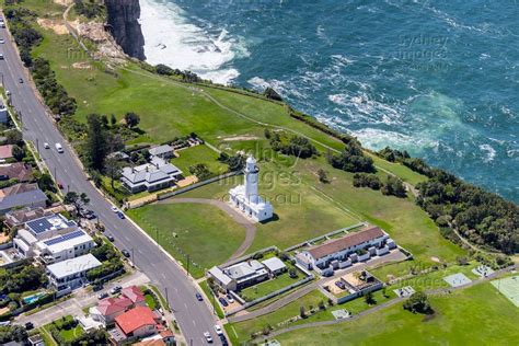 Aerial Stock Image Macquarie Lighthouse In Vaucluse