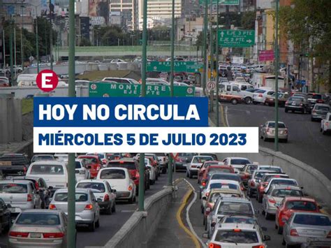 Hay multa Hoy No Circula 5 de julio de 2023 en CDMX y Edomex qué