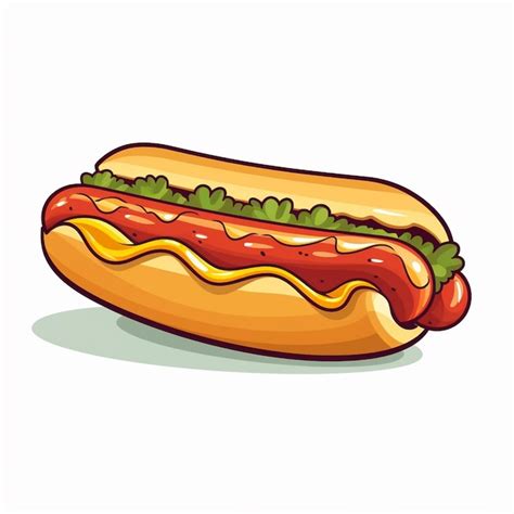 Ilustraci N De Comida Vectorial Para Perritos Calientes Dibujos