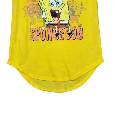 Nwt Nickelodeon Spongebob Squarepants Juniors Graphic T Shirt Tee