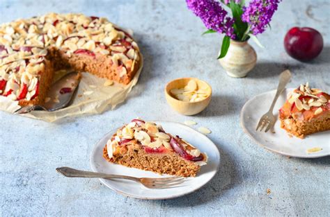 Vollkorn Pflaumenkuchen Aus Schnellem R Hrteig Ohne Ei Vollwert Blog