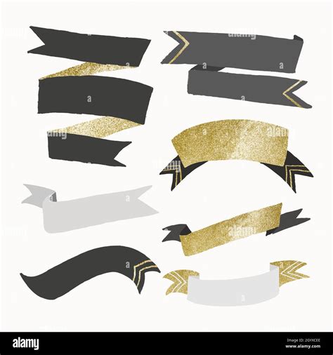 Fancy Ribbon Stock Vector Images Alamy