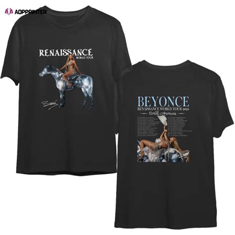 Beyonce Renaissance Tour T Shirt Beyonce Tee Beyonce Aopprinter