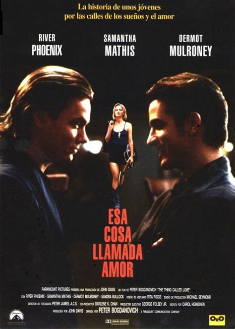 Esa cosa llamada amor Película 1993 SensaCine