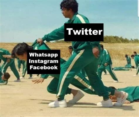 Facebook, Instagram and WhatsApp outage trolled with Squid Game memes - as users say Twitter ...