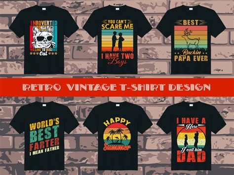 Awesome Retro Vintage Tshirt Design And Niches For Merch Or Brand Upwork