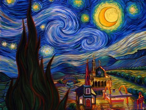 Noche Estrellada Vincent Van Gogh Fondo De Pantalla Pxfuel