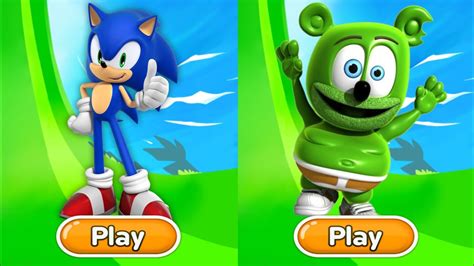 Sonic Dash Vs Gummy Bears Runner Movie Sonic Vs All Boss Zazz Egman