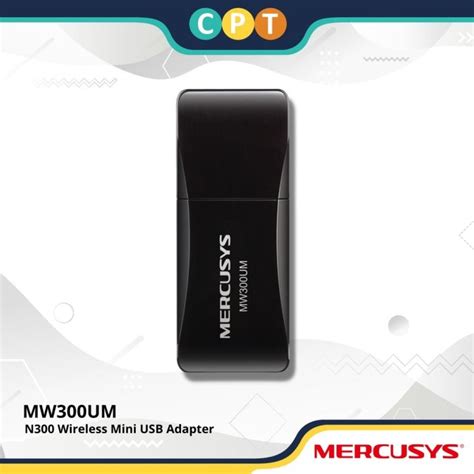 Mercusys Mw300um N300 Wireless Mini Usb Adapter Lazada Ph