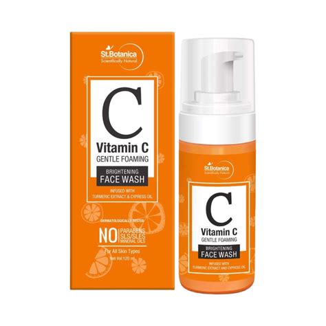 Buy St Botanica Vitamin C Foaming Brightening Face Wash 120ml Online