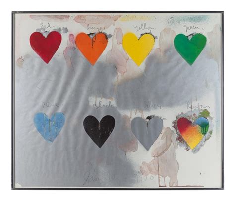 Eight Hearts Von Jim Dine Auf Artnet