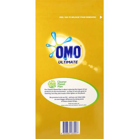 Omo Ultimate Laundry Detergent Washing Powder Front Top Loader Kg