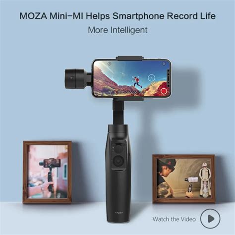 Moza Mini Mi Smartphone Handheld Axis Gimbal Stabilizer Action Camera