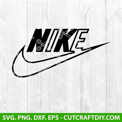 Nike Logo Svg Dxf Png Eps Cut Files For Cricut