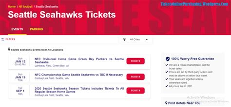 Informations About Seattle Seahawks Ticket Prices Nfl National