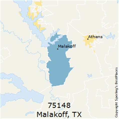 Malakoff (zip 75148), TX