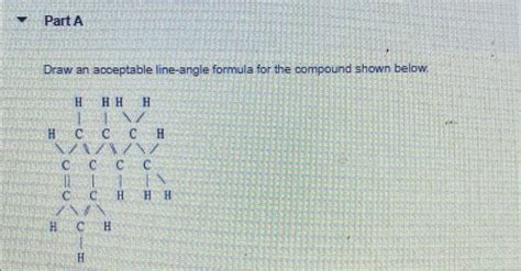 Solved Draw An Acceptable Line Angle Formula For The