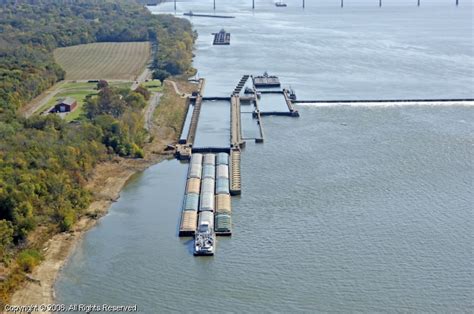 Ohio River Lock 52 Brookport Illinois United States