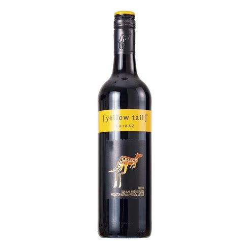 Vinho Australiano Tinto Shiraz YELLOW TAIL Garrafa 750ml Clube Extra