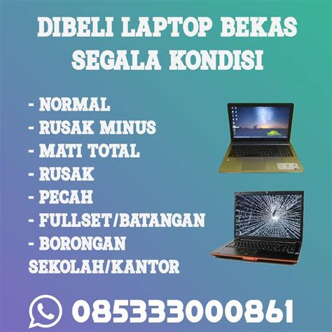 Laptop Rusak Jual Ke Kami Elektronik Komputer Laptop Di Carousell