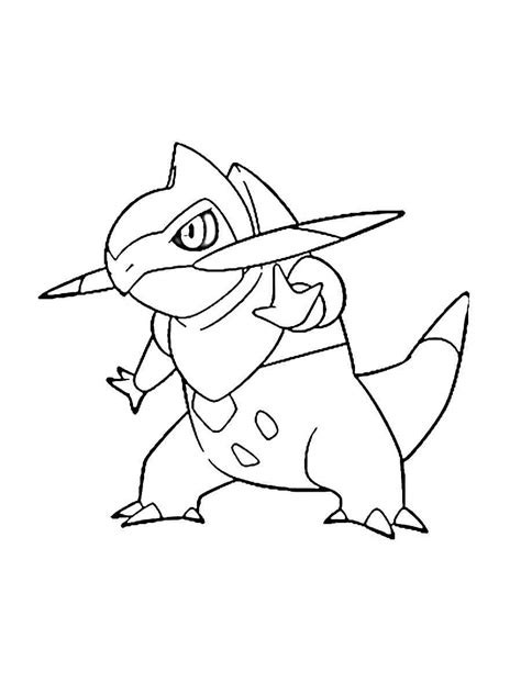 Pokemon Salamence Coloring Pages