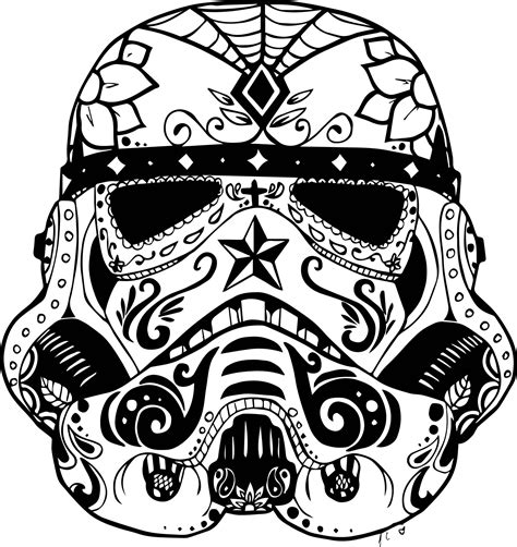 Cute Skull Coloring Pages at GetColorings.com | Free printable colorings pages to print and color