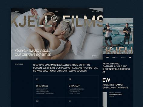 Kjell Agency Portfolio Framer Template Awwwards Market