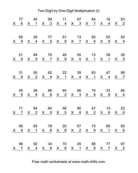 Free Printable 6th Grade Math Worksheets With Answer Key - Math Worksheets Printable