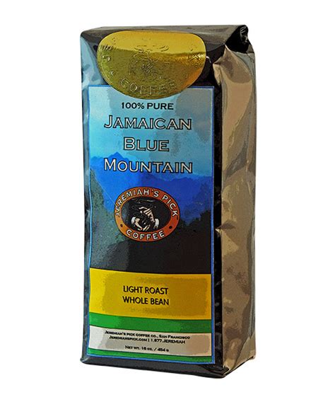 Jeremiah S Pick San Francisco Coffee Roaster Pure Jamaican Blue