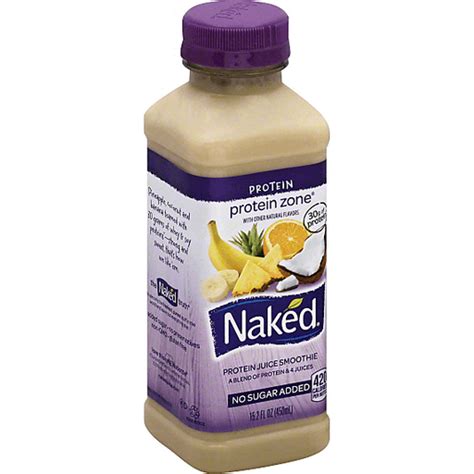 Naked Protein Smoothie Protein Zone Smoothies Valli Produce