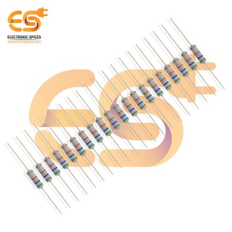 Buy K Ohm Watt Carbon Film Resistors Pack Of Pcs