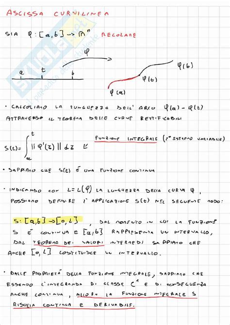 Appunti Per Esame Orale Di Analisi Matematica II